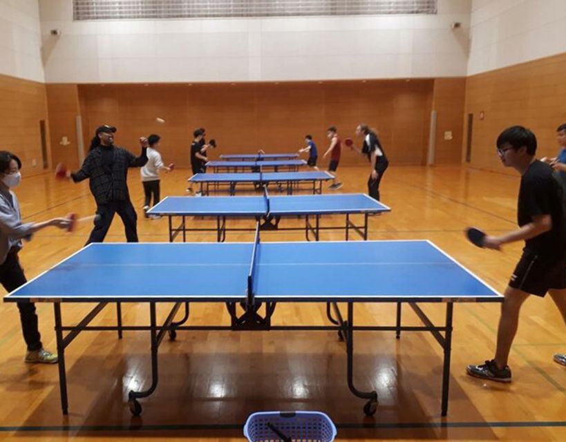 Osaka: Table Tennis Experience With Local Players - Activity Details