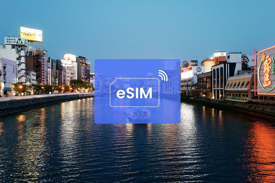 Fukuoka: Japan/ Asia Esim Roaming Mobile Data Plan - Tips for Using E-Sim in Fukuoka