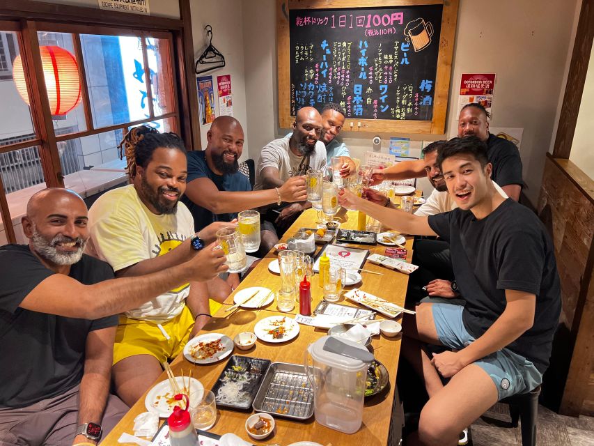 Osaka Local Bar Crawl in Dotombori & Uranamba Area - Highlights of the Tour