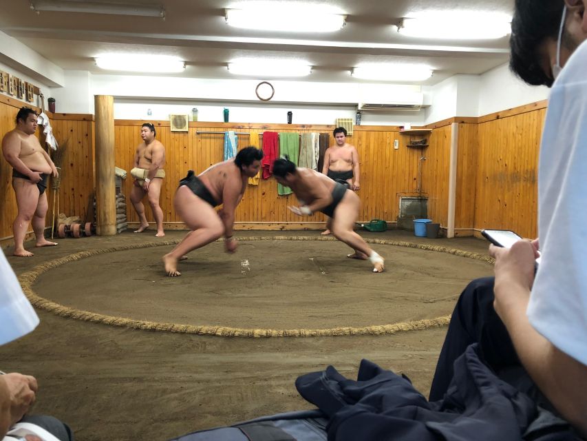 Tokyo Sumo Morning Practice Tour & Hot Pot Made by Wrestlers - Chanko Nabe