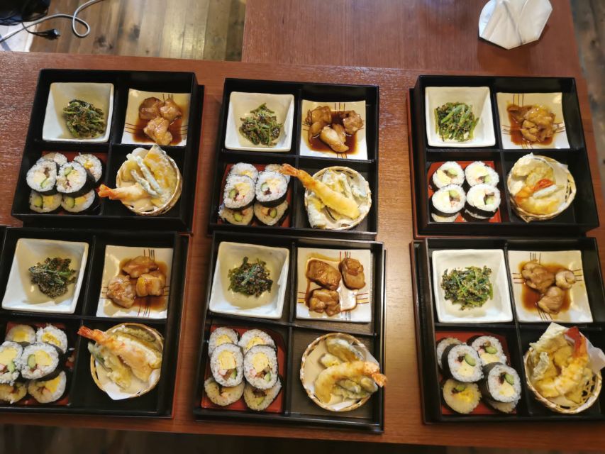 Kyoto: Morning Japanese Bento Cooking Class - Inclusions
