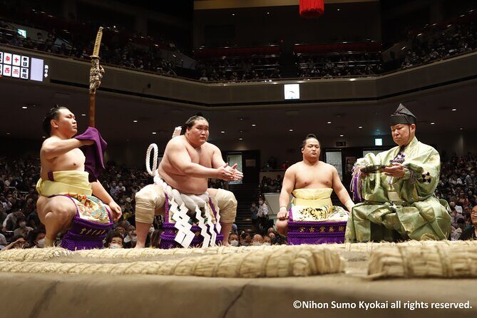 Tokyo Grand Sumo Tournament Viewing Tour