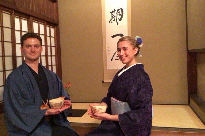 Traditional Tea Ceremony Wearing a Kimono in Kyoto MAIKOYA - Exploring the Cultural Traditions of Kyoto Through Tea and Kimono