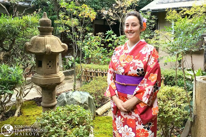 Traditional Tea Ceremony Wearing a Kimono in Kyoto MAIKOYA - Unveiling the Secrets of Tea Ceremony Etiquette and Rituals